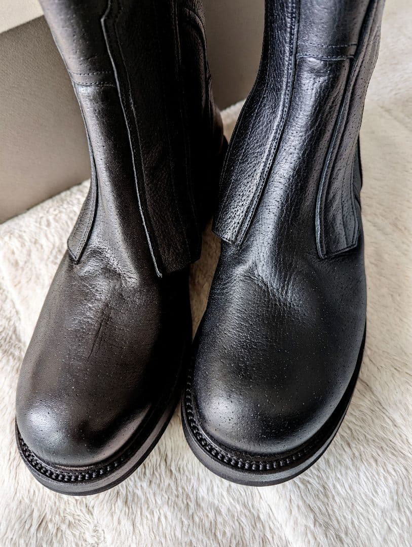 新品稀少 2020FW リックオウエンス Moto Creeper Boots - メルカリ