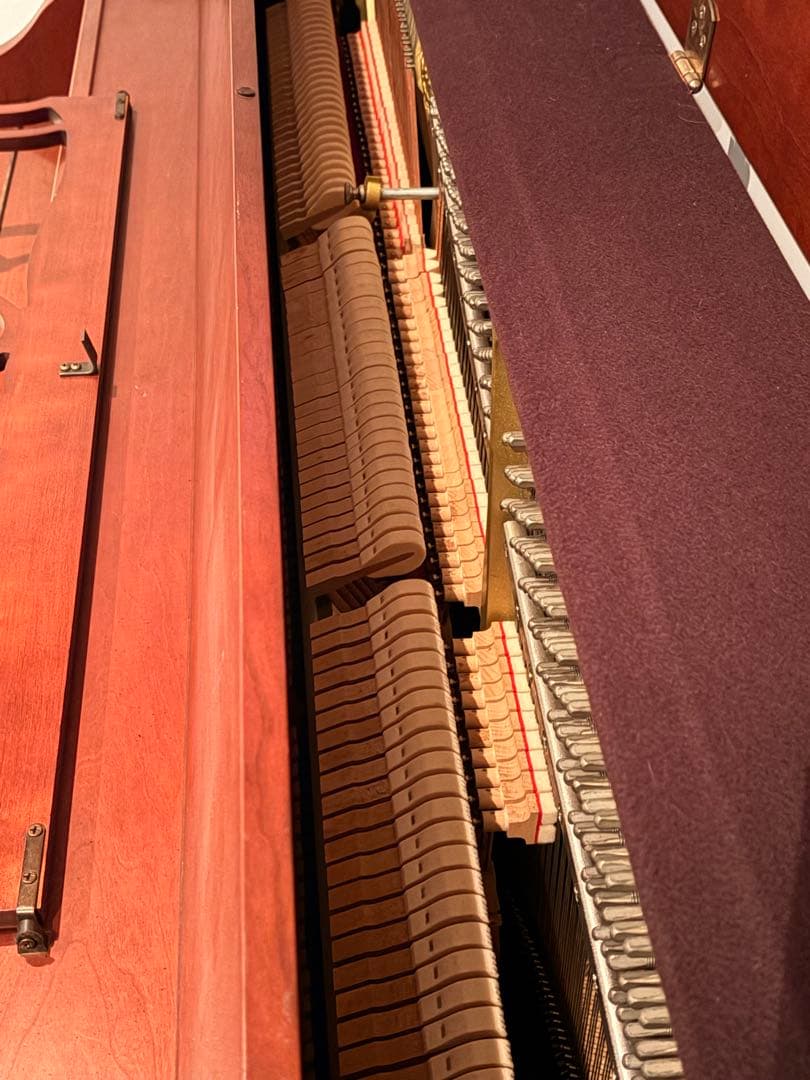 ☆美品綺麗☆USA YAMAHA ヤマハ アップライトピアノ 猫足☆調律回数