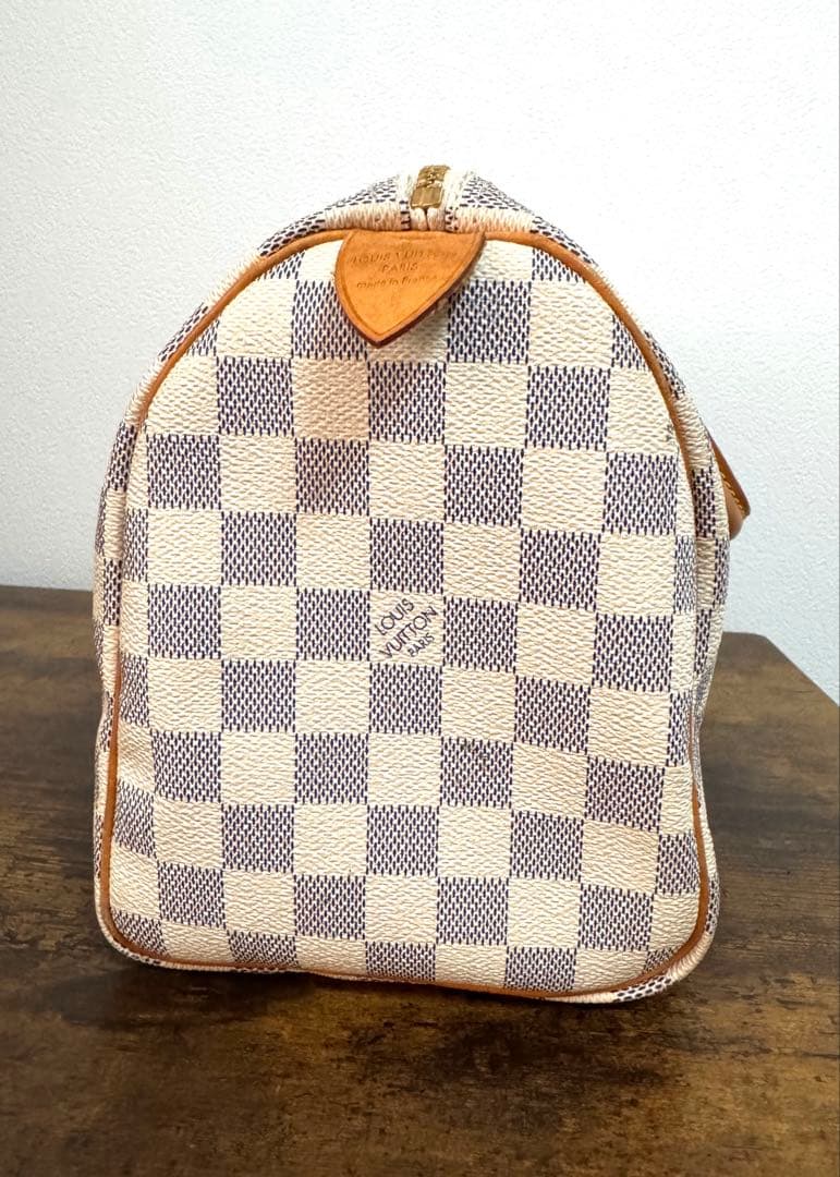 ルイヴィトン スピーディ25 ダミエ アズール N41534 巾着袋付き - メルカリ