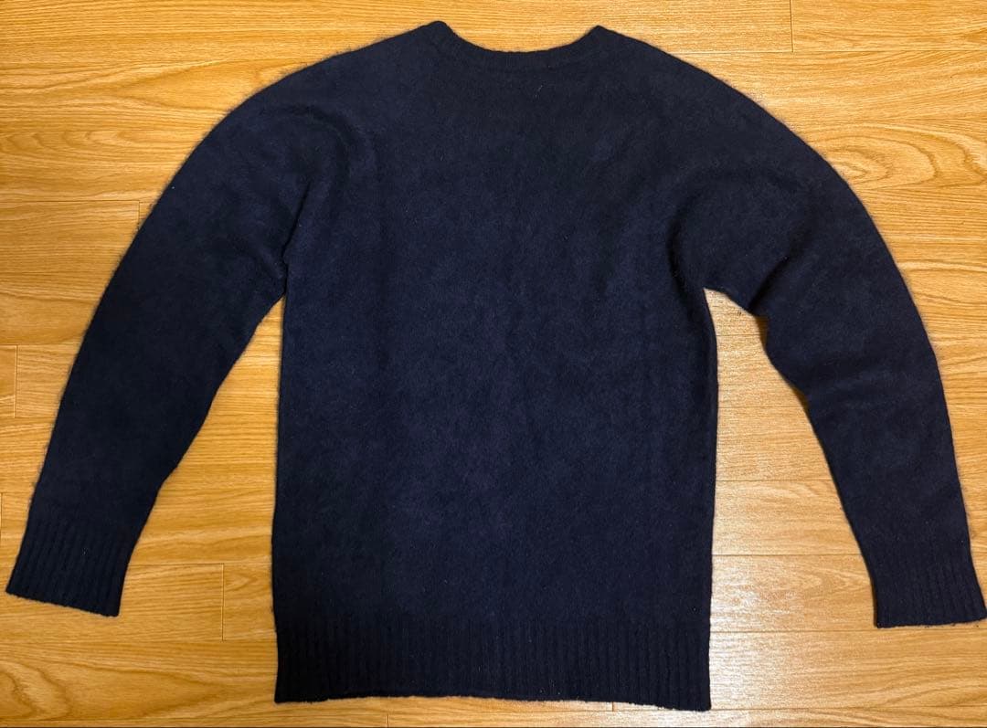 RHC(ロンハーマン) ネイビー クルーネックセーター カシミヤ100
