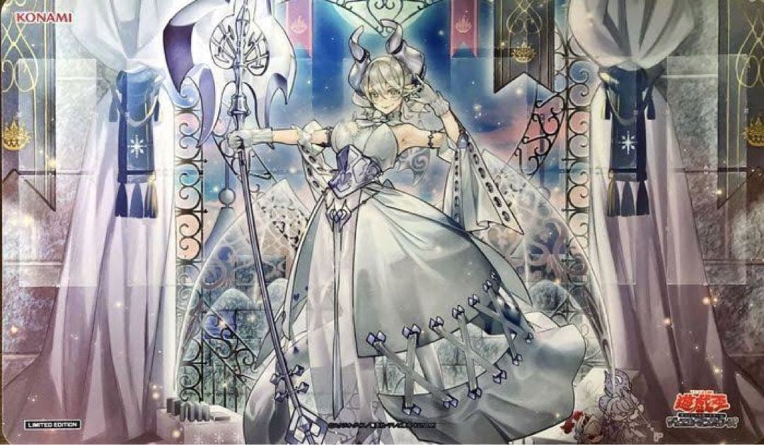 遊戯王ラビュリンス プレイマット、スリーブ＋白銀姫絵違い25th