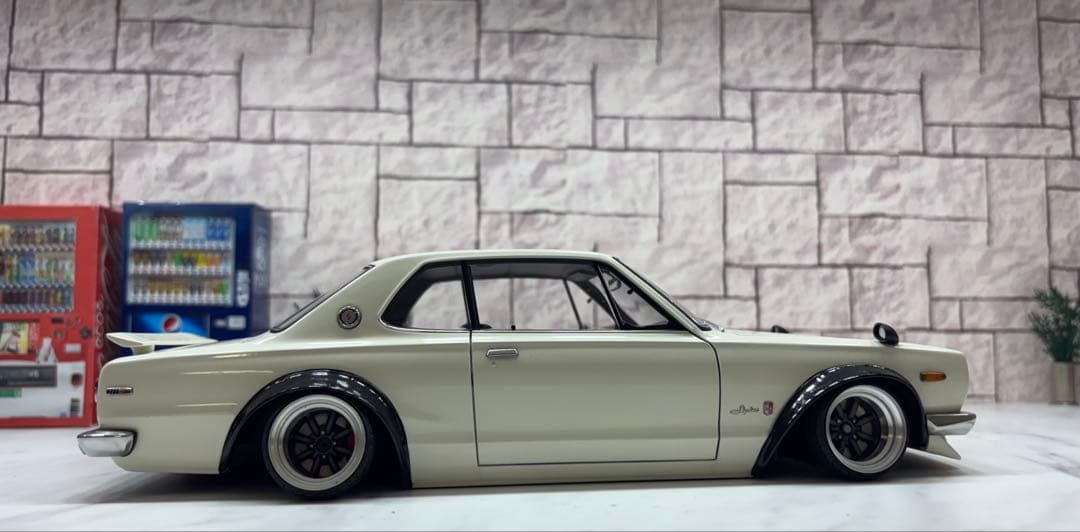 1/18 オートアート ハコスカ GTR ワタナベ深リムスーパーワイド