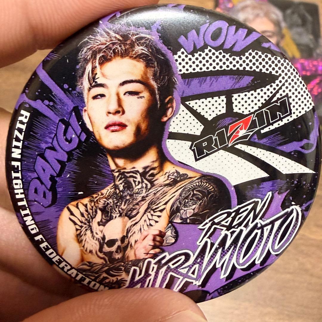 平本蓮RIZIN カード バッジ セット - メルカリ