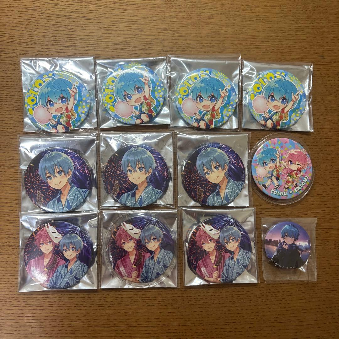 すとぷり ころんくん 缶バッジ まとめ売り さとみくん さところ - メルカリ