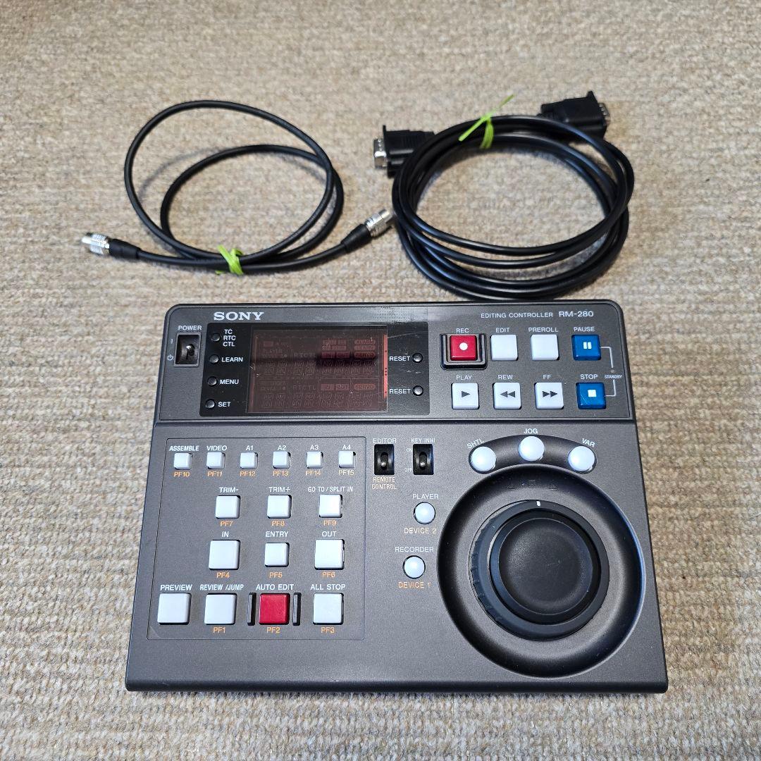 ★SONY 編集コントローラ RM-280★ RM-280 Panel - Sony Pro