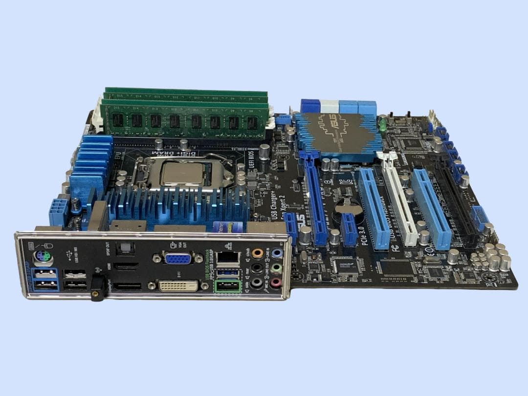 マザーボード M9399 ASUS P8Z77-V PRO + i7-3770K + 16GB M9399 ASUS P8Z77-V PRO + i7-3770K + 16GB - メルカリ