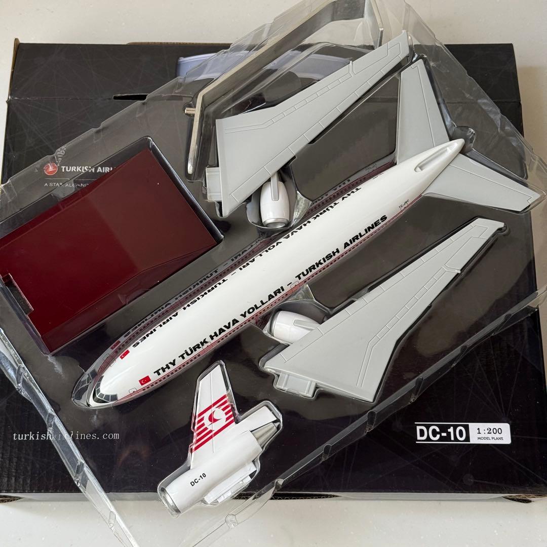 非売品/新品 トルコ航空 DC-10 日本・トルコ友好記念モデル 航空機模型
