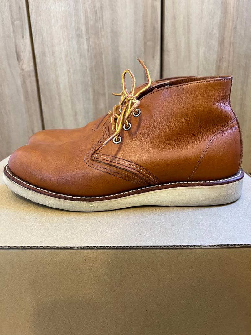 【美品】RED WING 3140 チャッカブーツ 9.5D 27.5cm