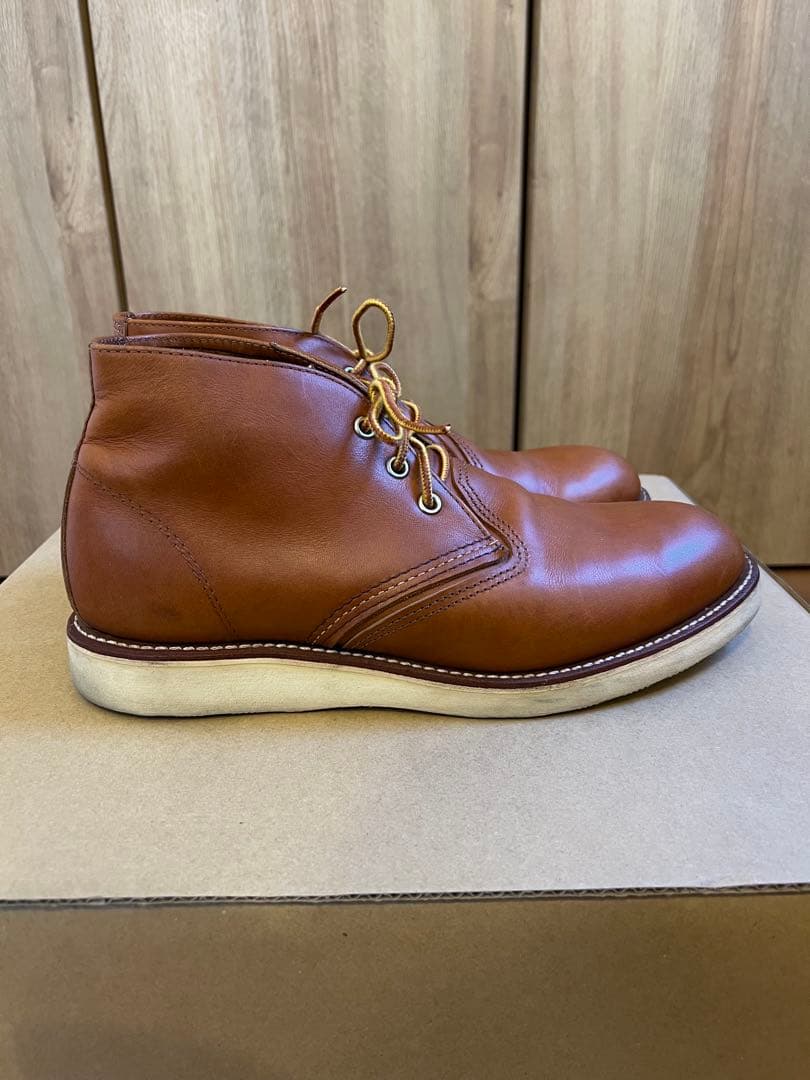 【美品】RED WING 3140 チャッカブーツ 9.5D 27.5cm