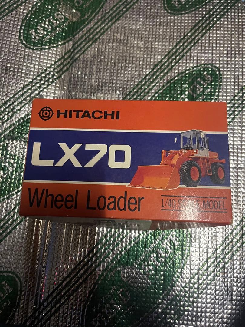 HITACHI LX70 ホイールローダー 1/40スケールモデル - メルカリ