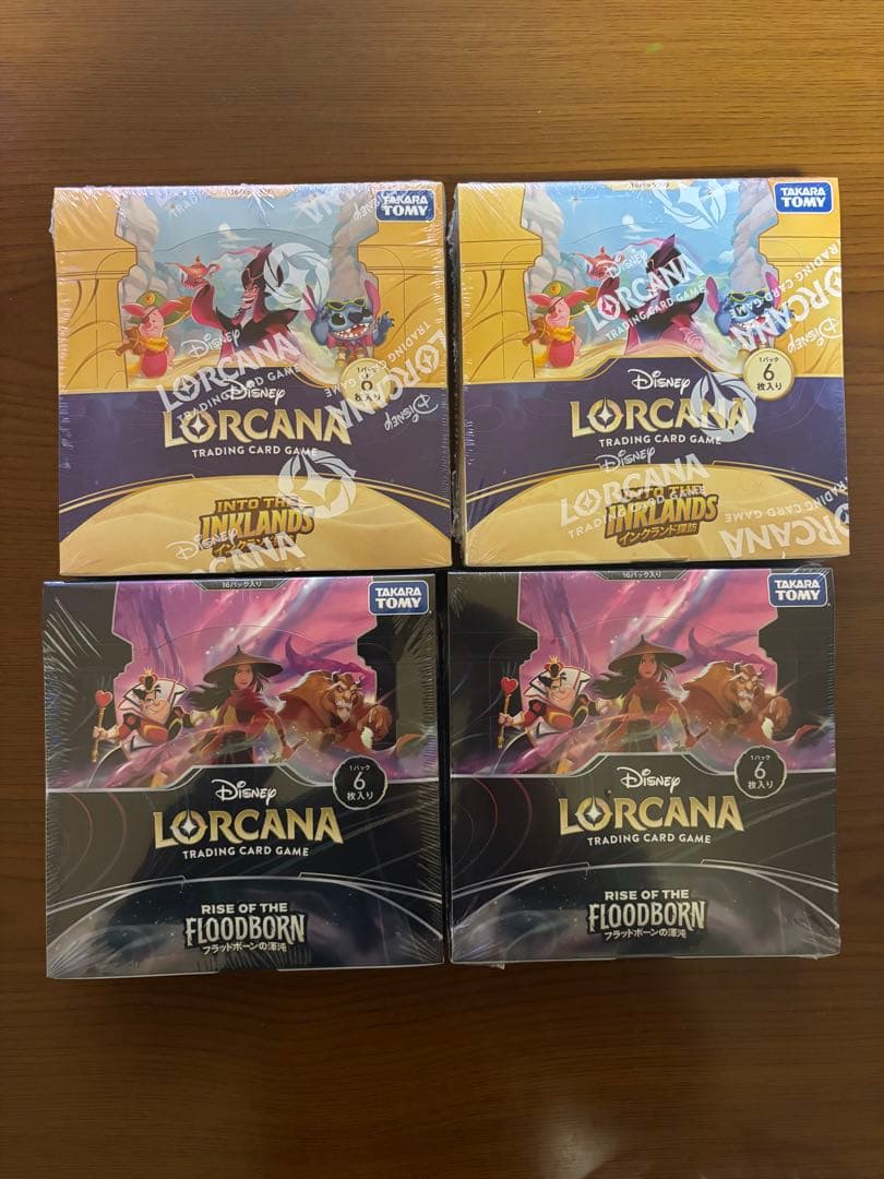 ロルカナ ブースターパック インクランド探訪×2 フラッドボーンの渾沌×2 楽天市場】ディズニー ロルカナ TCG ブースターパック RISE OF THE