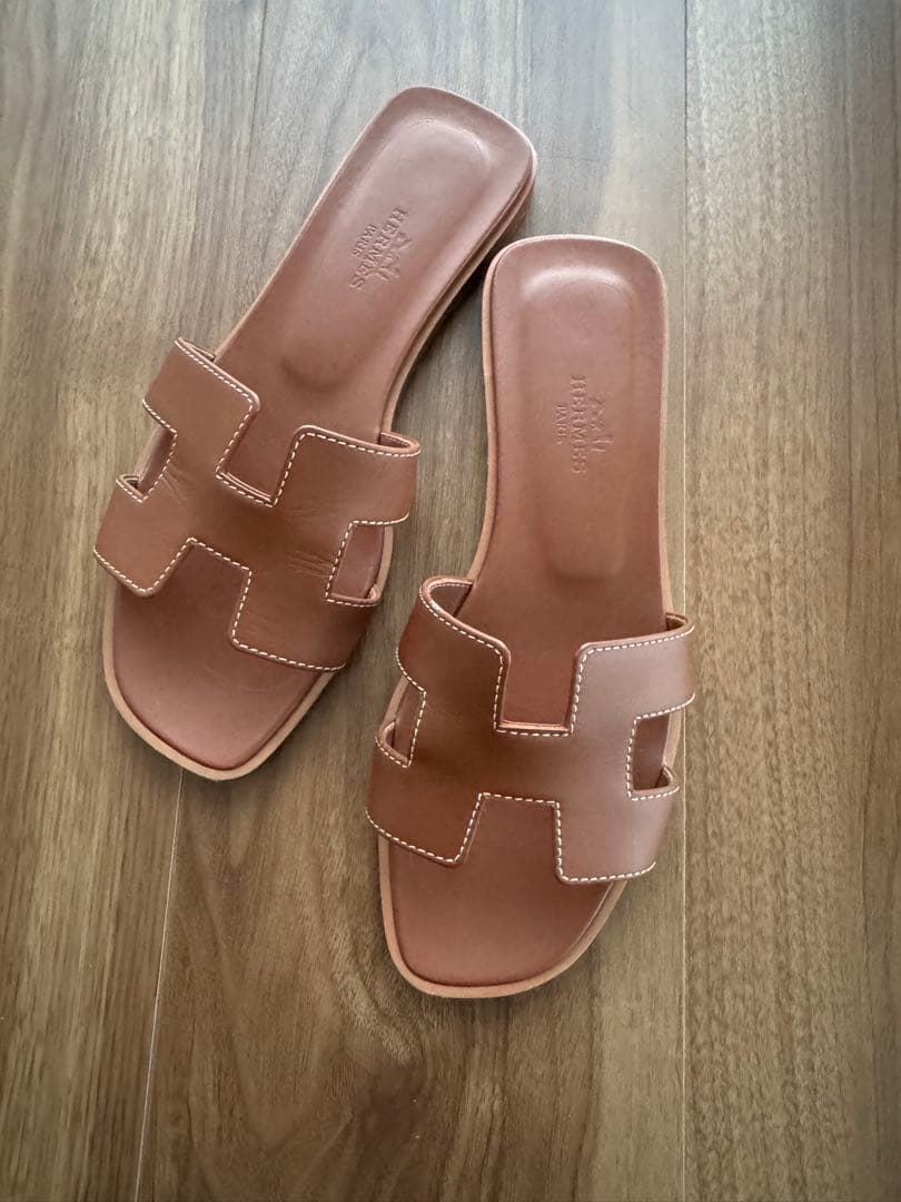 HERMES エルメス オラン ゴールド 35 楽天市場】【海外買付品】HERMES（エルメス） サンダル・オラン