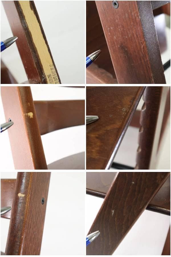 ストッケ トリップトラップ 子供用椅子 ナチュラル 新型 穴無し 北欧