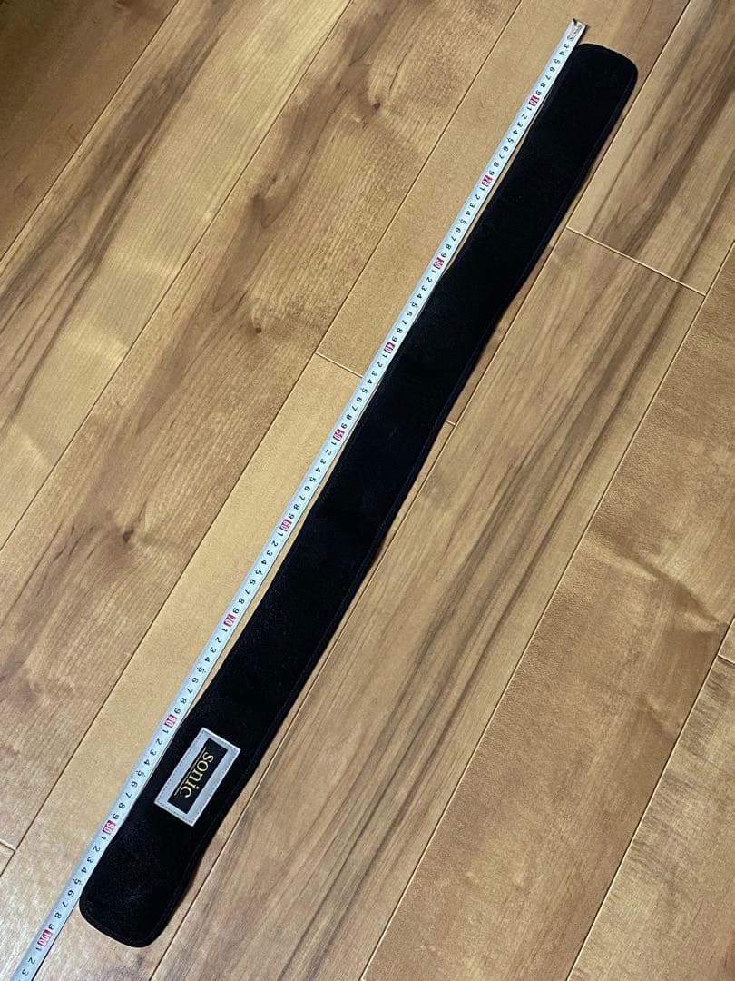 腰 サポーター ソニック ベルト 重心安定 転倒予防 ベルト ブラック