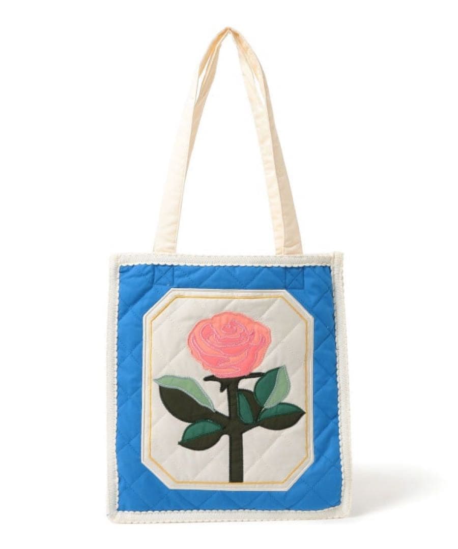 ルルメリー　保冷ポケット付リバーシブルキルティングバッグ beams ルル メリー × BEAMS（2月6日発売） 保冷ポケット付 リバーシブル