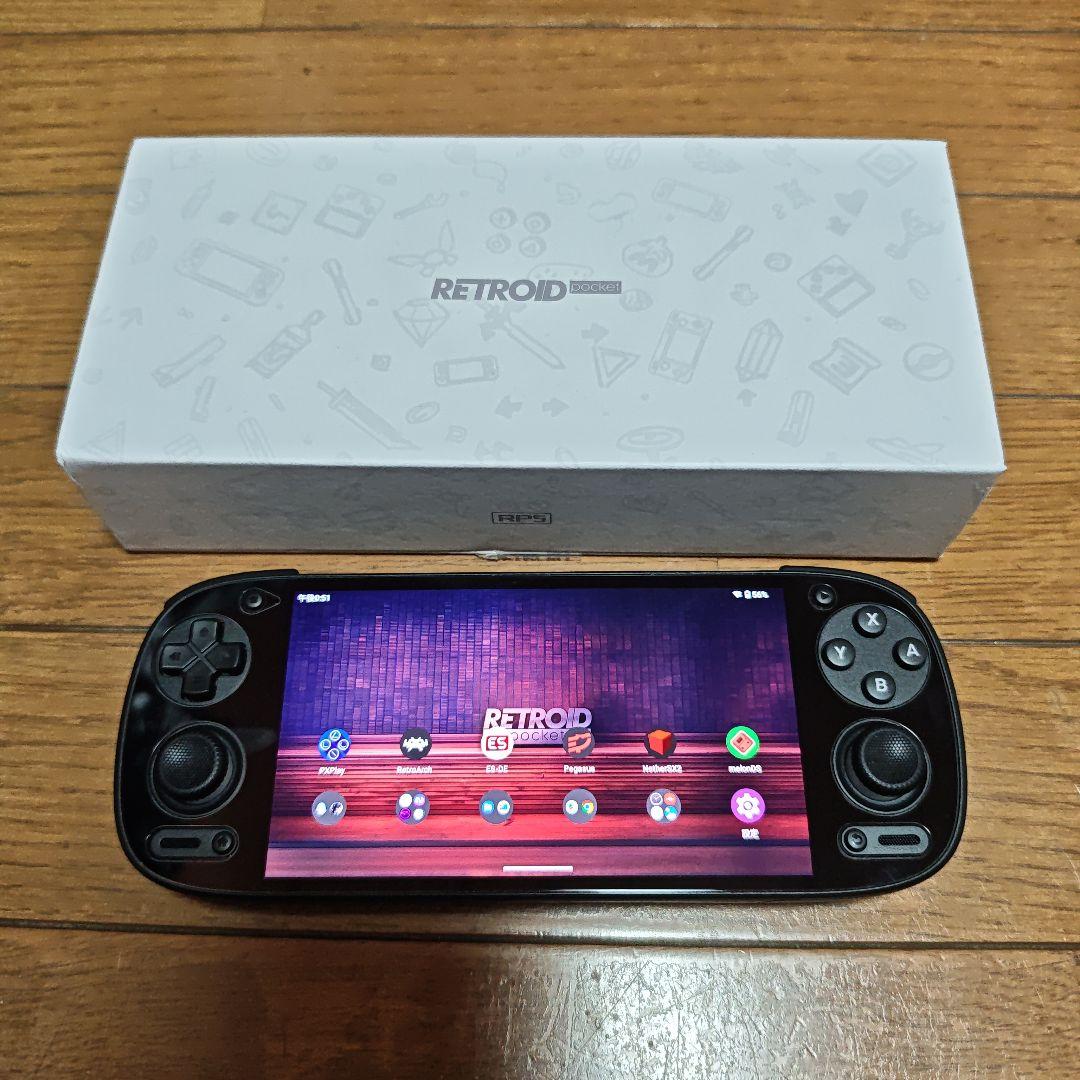 RETROID POCKET 5 ブラック デュアルモニター等色々セット - メルカリ