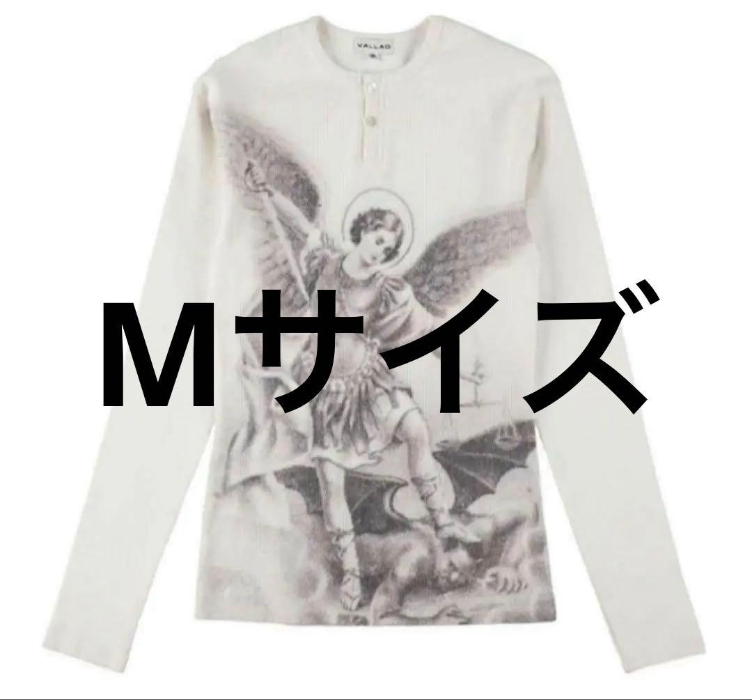 VALLAD V.HENRY NECK L/S ホワイト iO着用 サーマル