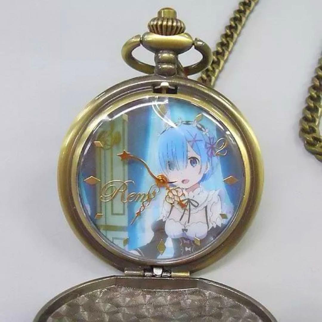 リゼロ バースデー メモリアル懐中時計2018 レム ラム - メルカリ