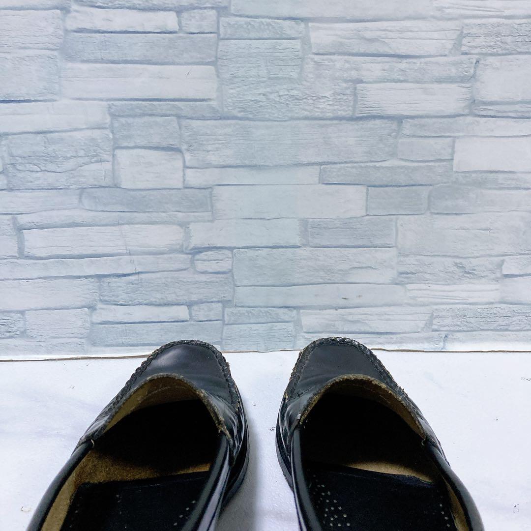 G.H.BASS ジーエイチバス ロファー LOGAN 革靴 黒 27 E