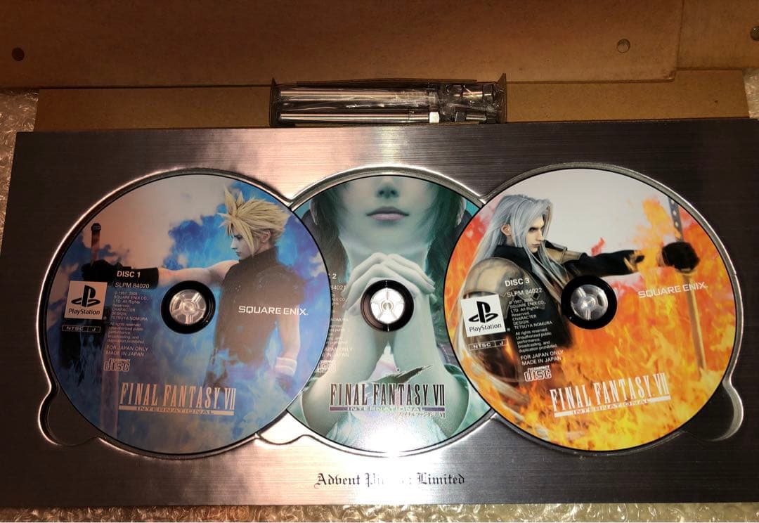 FINAL FANTASY Ⅶ INTERNATIONAL LIMITED Final Fantasy 7 VII International Advent Pieces Limited Japan PS+