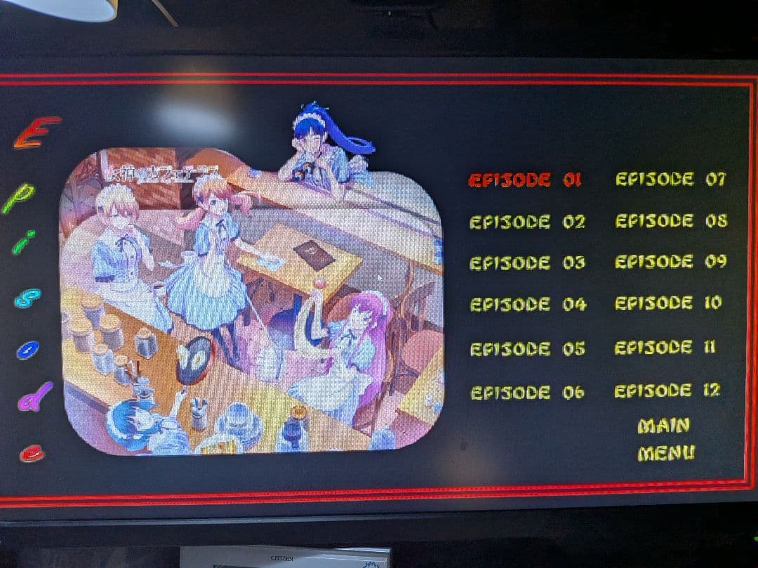 女神のカフェテラス海外製DVD （第1期、第2期全24話収録）瀬尾公治作品