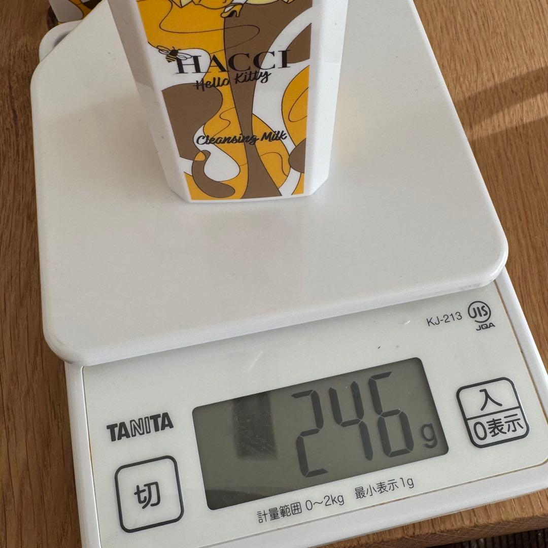 ほぼ未使用 HACCI クレンジングミルク 190ml キティコラボ - メルカリ