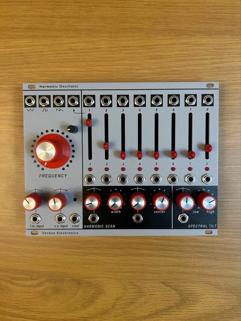 Verbos Harmonic Oscillator モジュラーシンセサイザー Verbos Electronics Harmonic Oscillator — Clockface Modular