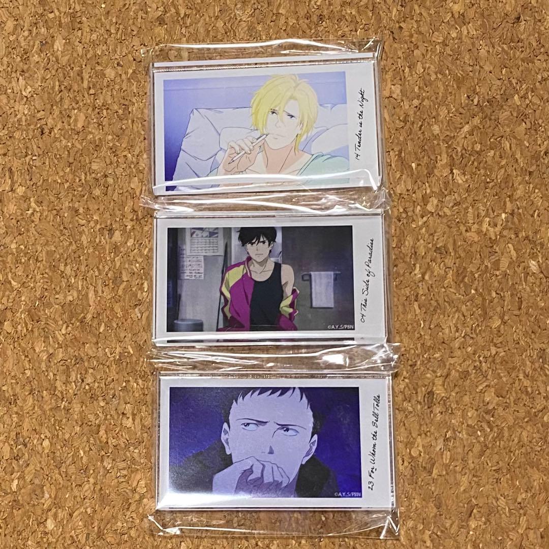 バナナフィッシュ アクリルブロック アッシュ・リンクス 奥村英二