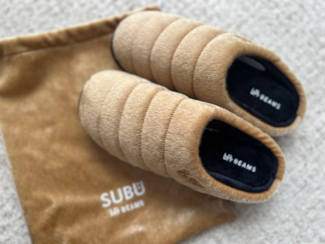 美品】SUBU × bp BEAMS ベージュ 専用袋付き ユニセックス