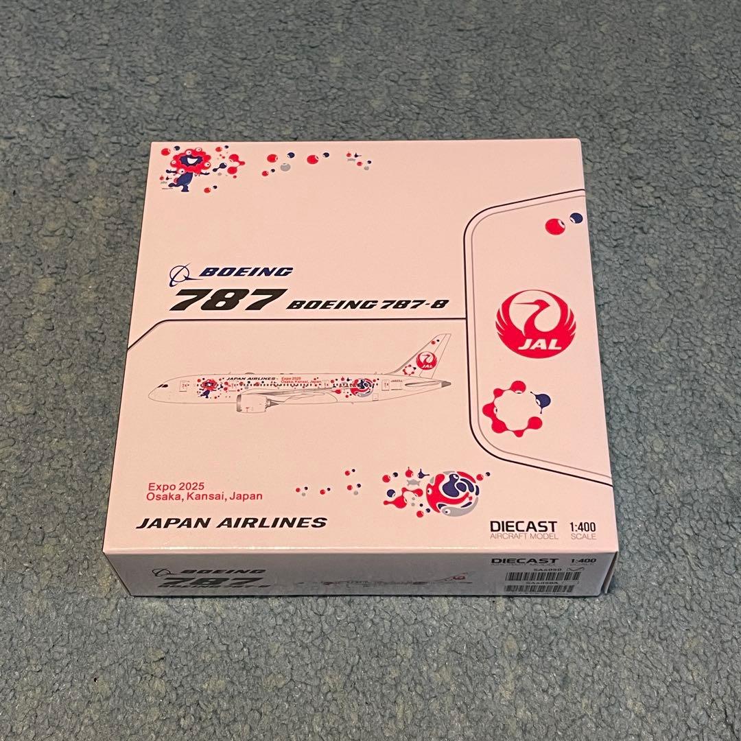 JAL 787-8 日本航空 EXPO 2025 JA823J jc 1:400 安い 通販