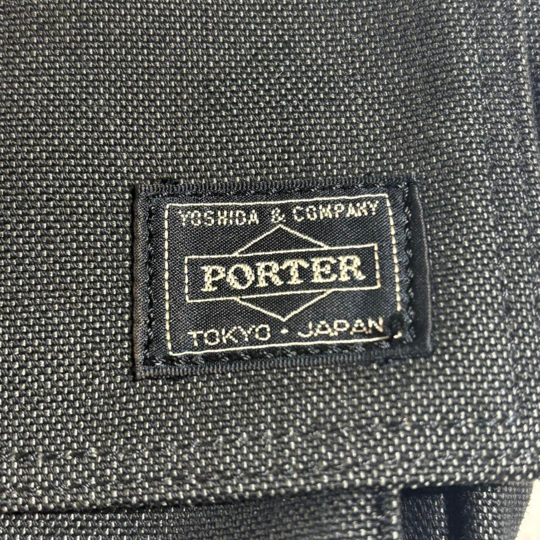 美品 廃盤 ポーター スモーキー ショルダーバッグ 日本製 サイドジップ