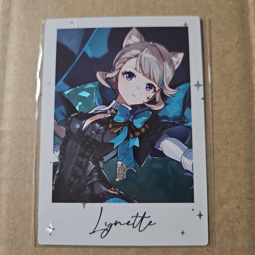 原神 中国 fes 2026 箔押し チェキ ポラロイド カード リネット - メルカリ