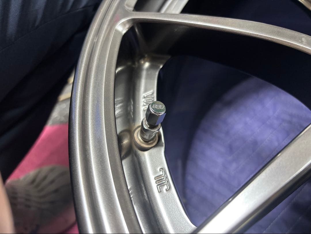 BBS RI-A 18インチ　10.5j +18ダイヤモンドブラック　4本セット