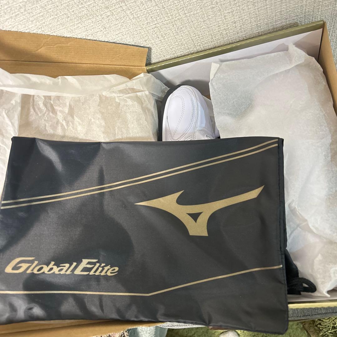 ★新品タグ付き★ ミズノ　グローバルエリート　アップシューズ　野球　28.5cm
