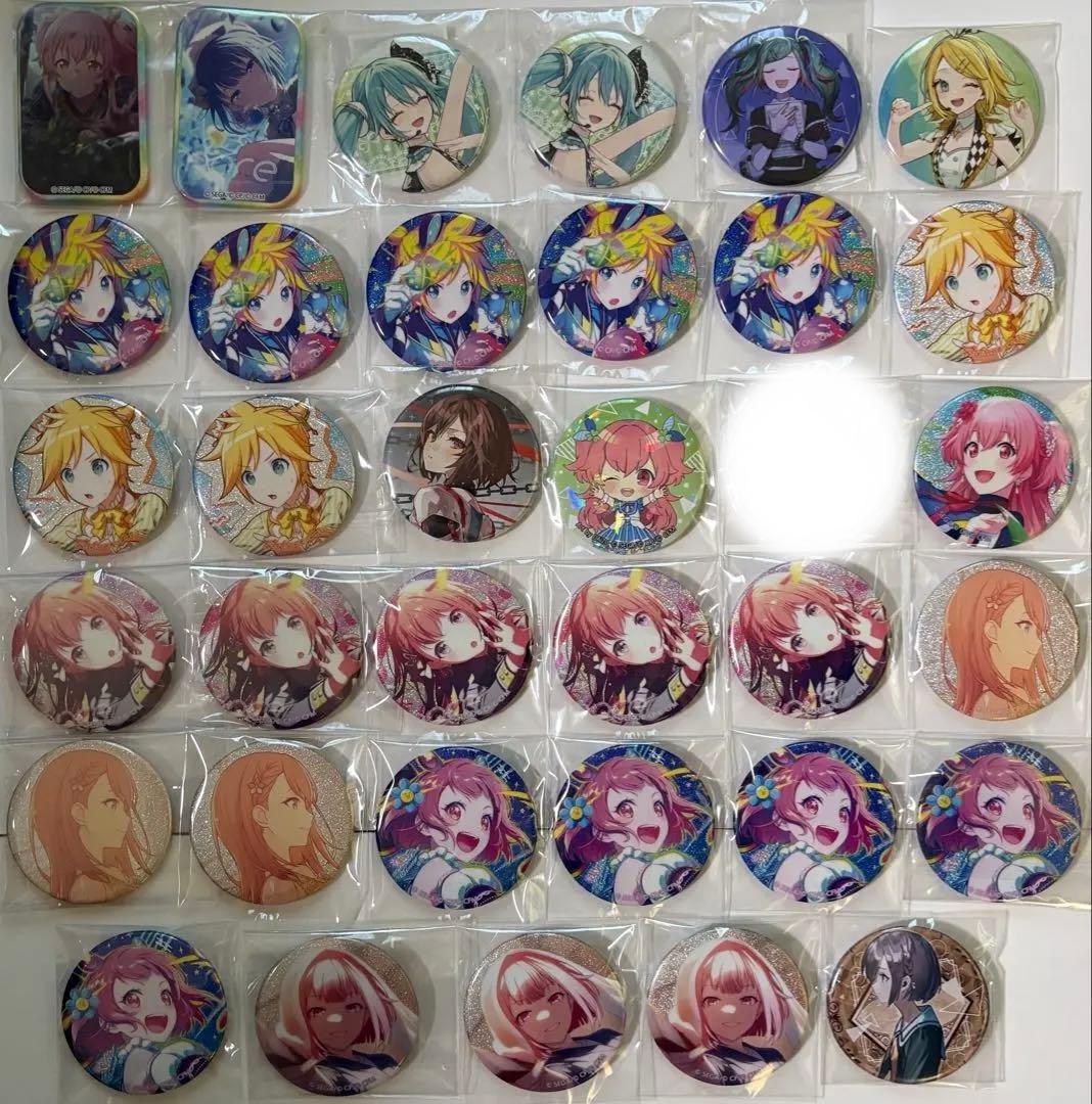 プロセカ 缶バッジ まとめ売り - メルカリ