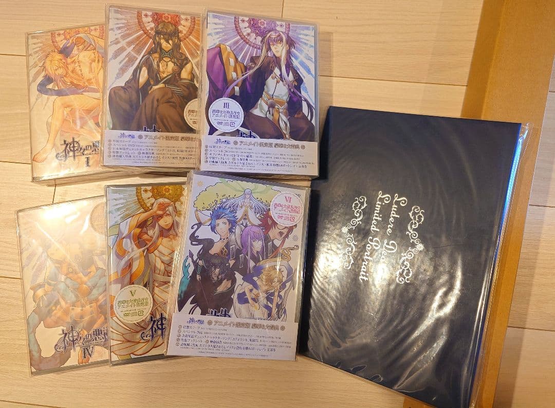 神々の悪戯　DVD全巻　特典ポートレート　アニメイト限定版 神々の悪戯（あそび）』 DVDアニメイト限定版 Ⅳ - フロンティア