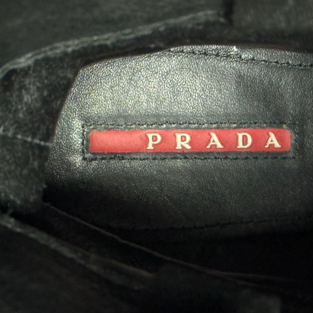 ラムチョコちーずさん専用PRADA ブーツ23cm(35.5)牛革/3U5360 - メルカリ