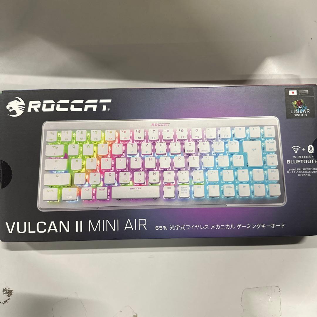 ROCCAT Vulcan II Mini Air ゲーミングキーボード 有線 Amazon.com: ROCCAT Vulcan II Mini Air 65% Optical Mechanical