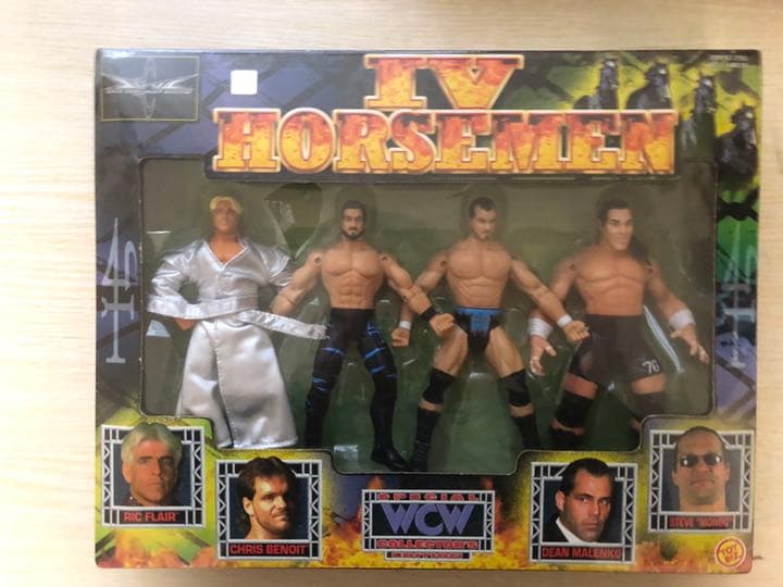 WCW トイビズ WWE フォーホースメン フィギュア スタイナー・ブラザーズ WWE フィギュア アルティメット・エディション