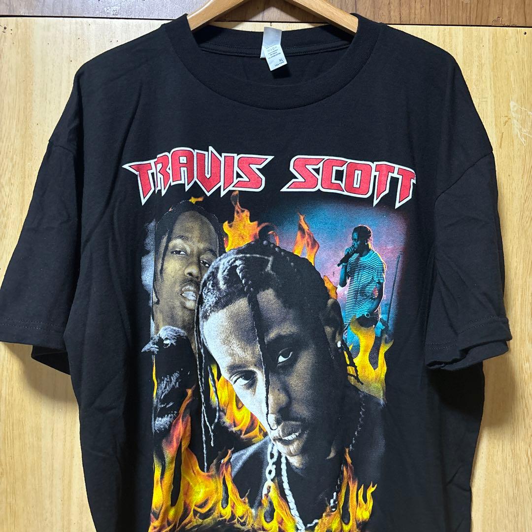 トラビススコット tシャツ ツアーtシャツ - メルカリ