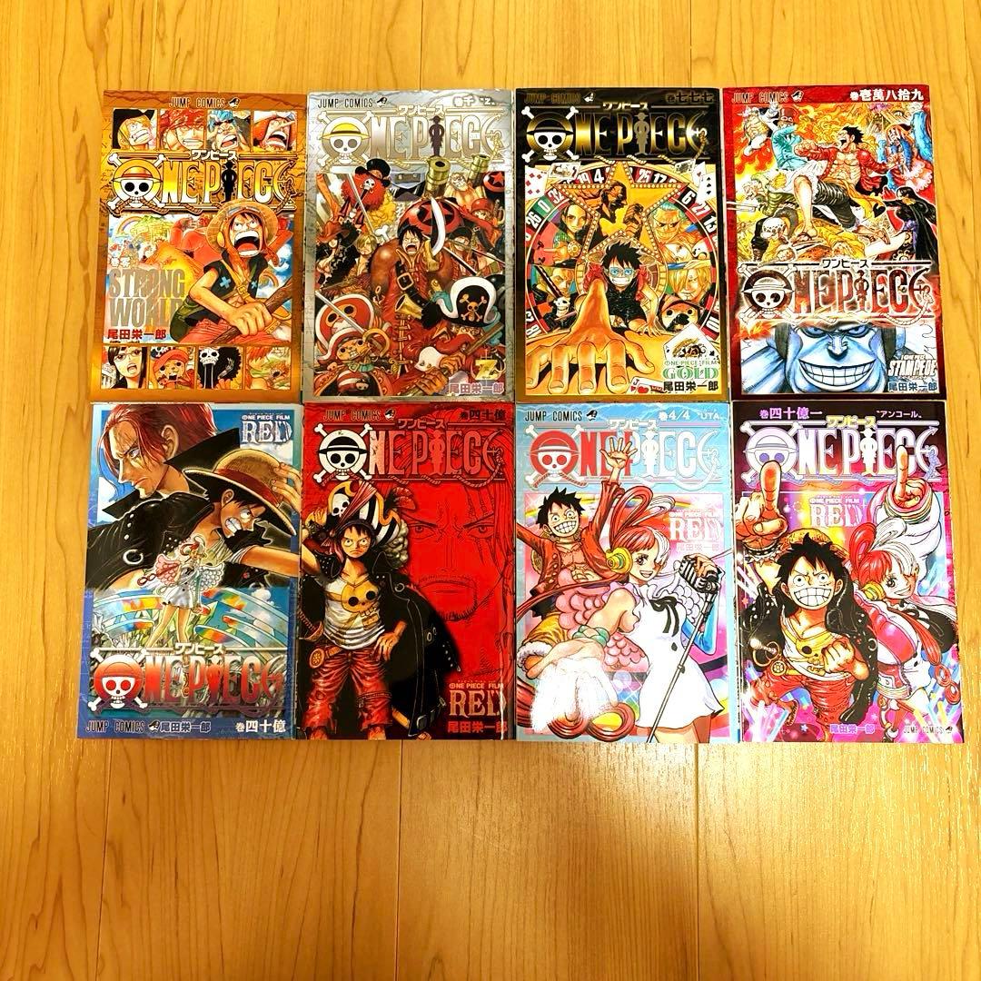 ワンピース COLOR WALK 全巻付録、帯付き＋映画特典本コンプリート