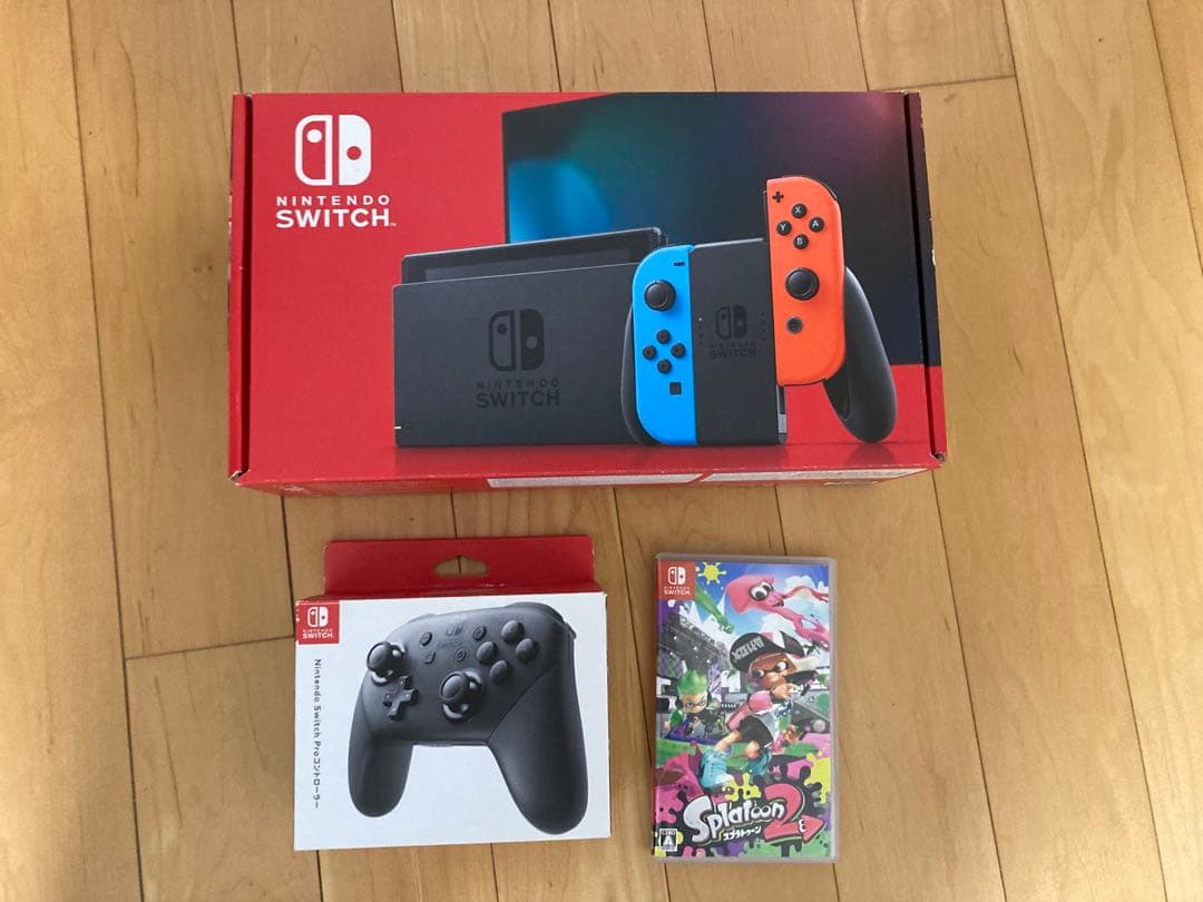 大*熊様 Nintendo Switch + プロコントローラー + Splat 大*熊様 Nintendo Switch + プロコントローラー + Splat 大*熊様 Nintendo