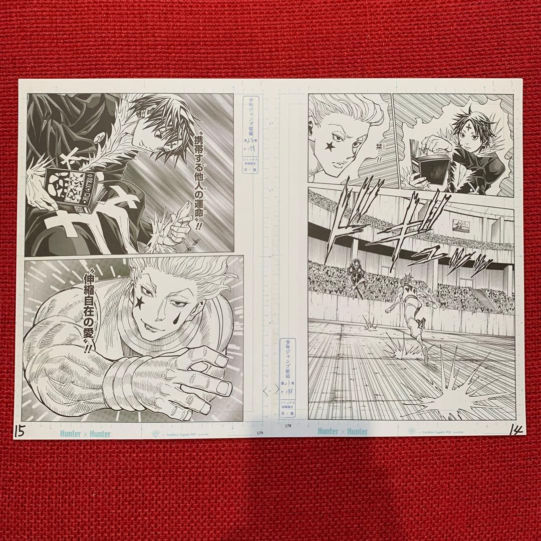複製原画】HUNTER×HUNTER(クロロVSヒソカ) - メルカリ