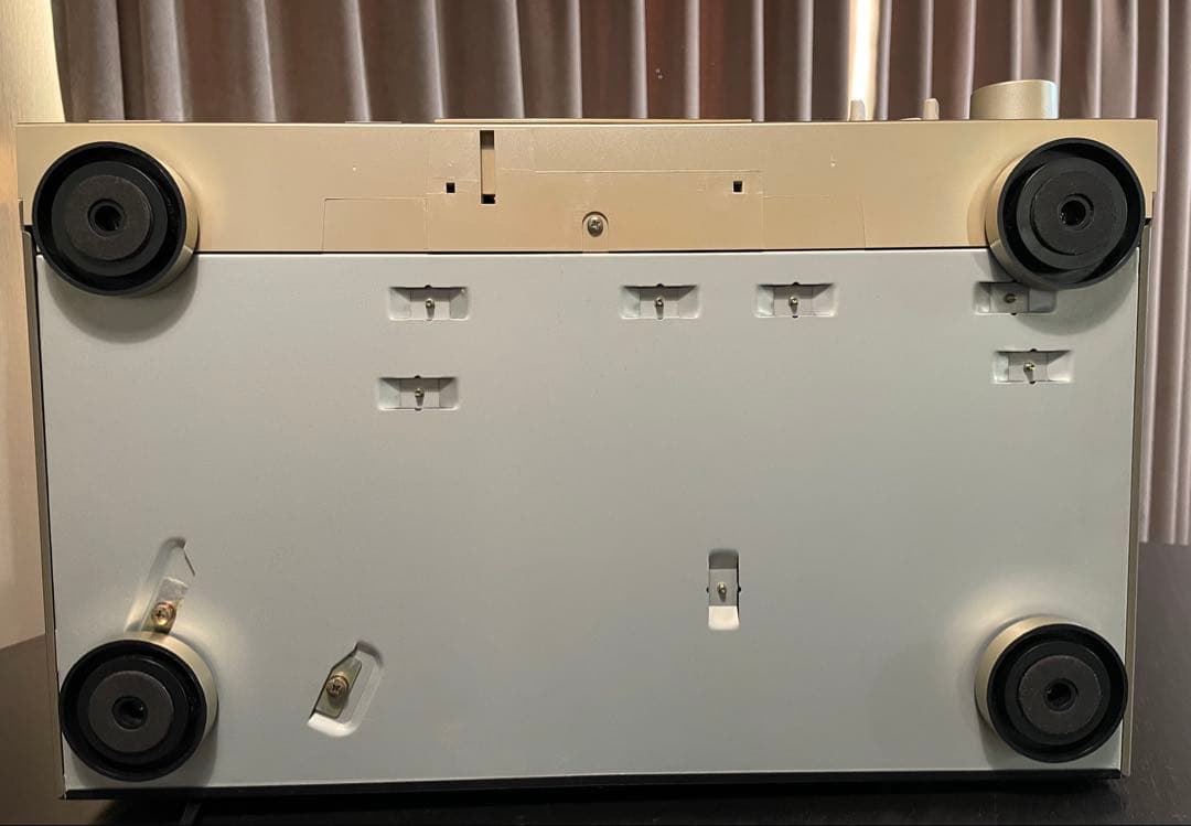 美品】【希少】TEAC V-1050 カセットデッキ ゴールド リモコン付