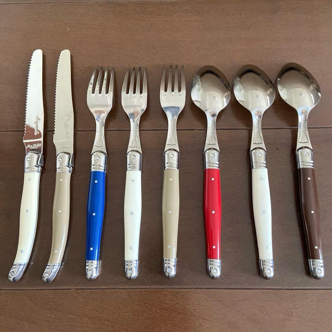 ケンコウタイ様用】ジャン デュボ ライヨール スプーン、フォーク