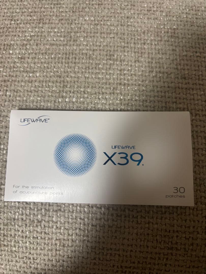LIFEWAVE X39 30枚入りパッチ ライフウェーブ X39 パッチシール 30枚 説明書あり : セラフィーネット
