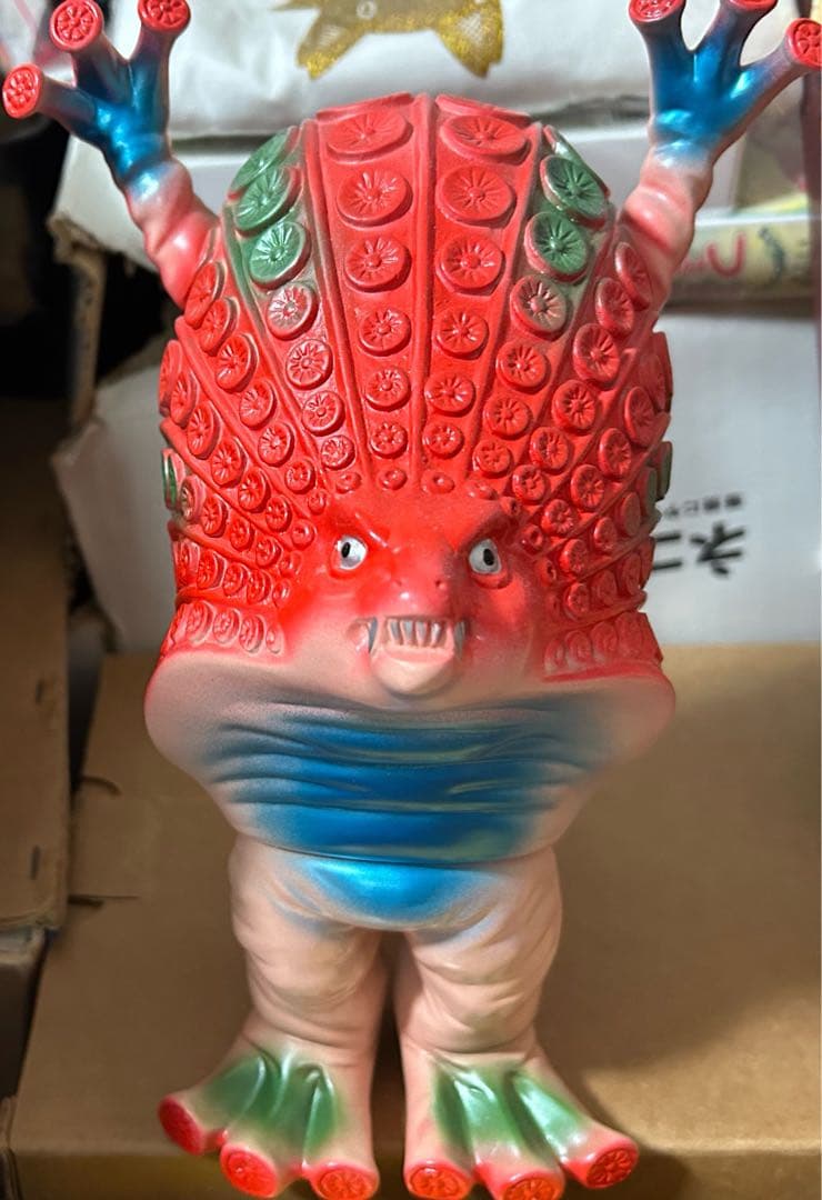 復刻版ジャイアントタッコング『メーカー塗装品』 ブルマァク ジャイアントタッコング B－CLUB復刻版 | 怪獣玩具とカタナ