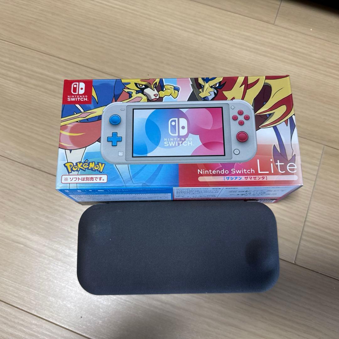 ニンテンドー　Switch Lite ザシアン・ザマゼンタ Amazon.co.jp: Nintendo Switch Lite ザシアン・ザマゼンタ 【携帯専用