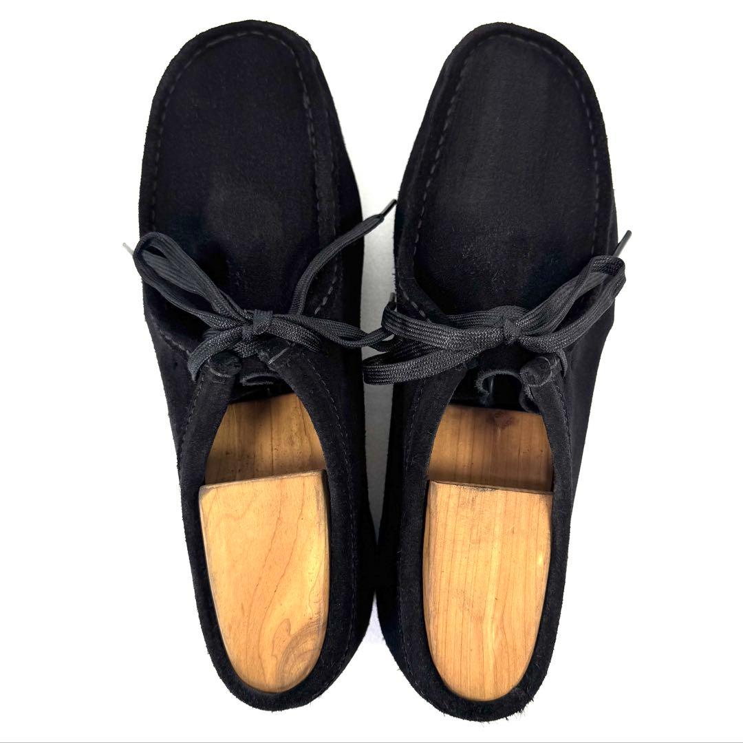【極美品級】Clarks Wallabee EVO WP ブラック 26.5cm