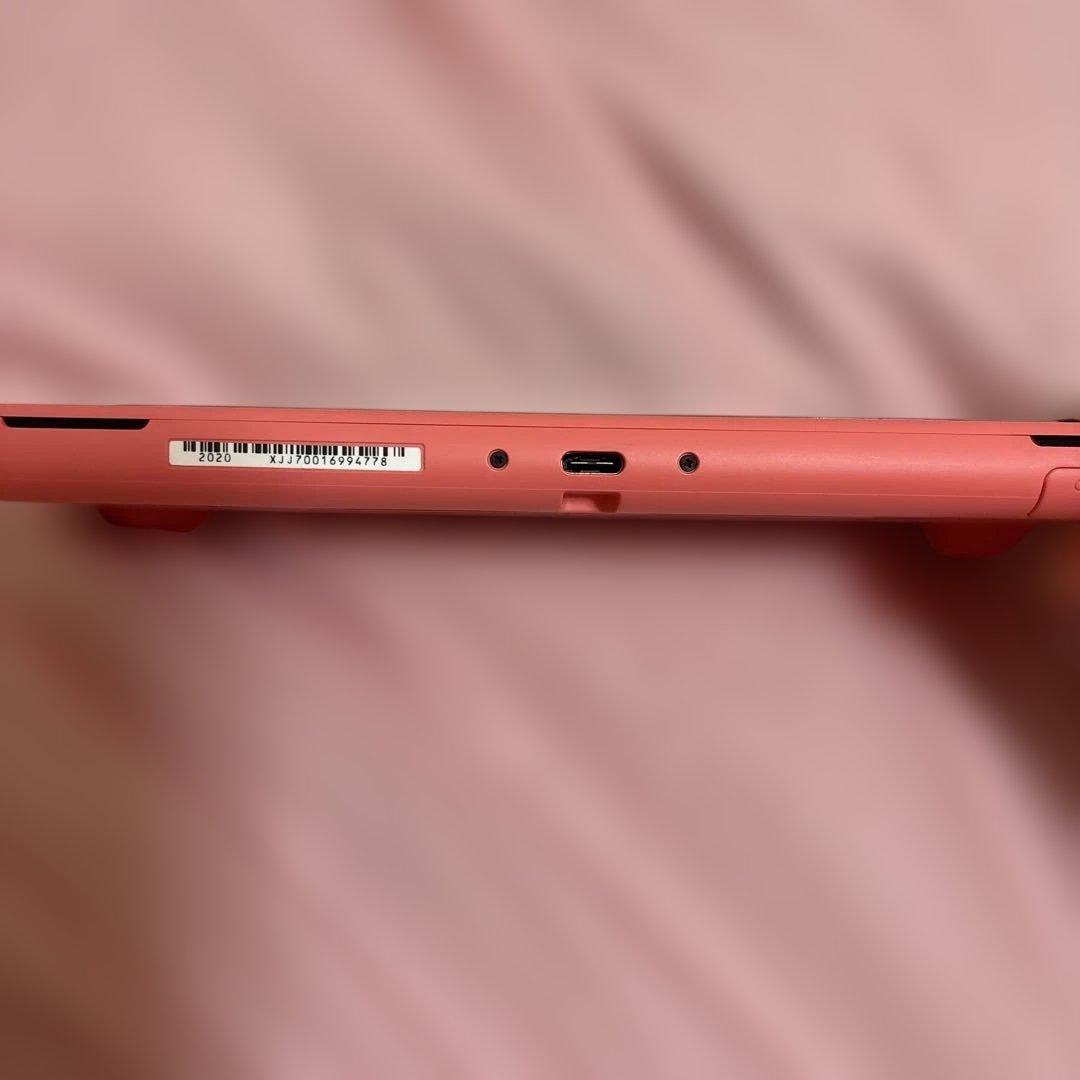 Nintendo Switch Lite ピンク 本体と充電器のみ動作確認済み - メルカリ